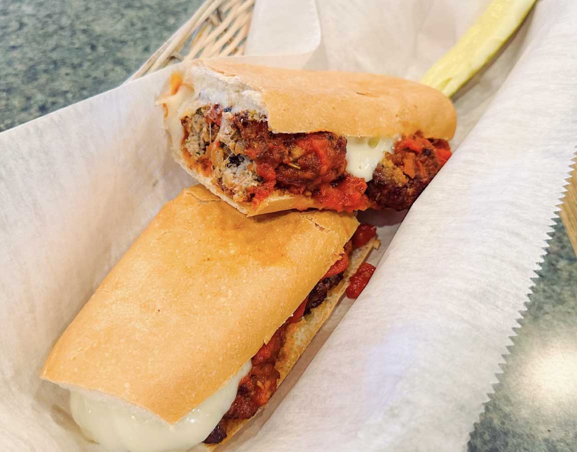 Fat Meatball sub of the month for October 2023 from Fat Daddys.